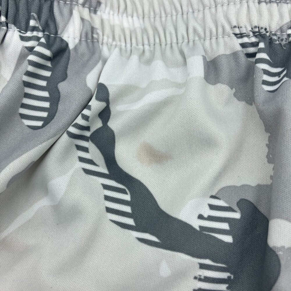 ADIDAS CAMO PRINT WOMENS ATHLETIC SHORTS - Picture 4 of 4